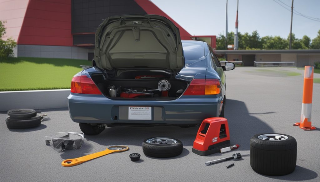 change honda civic tire