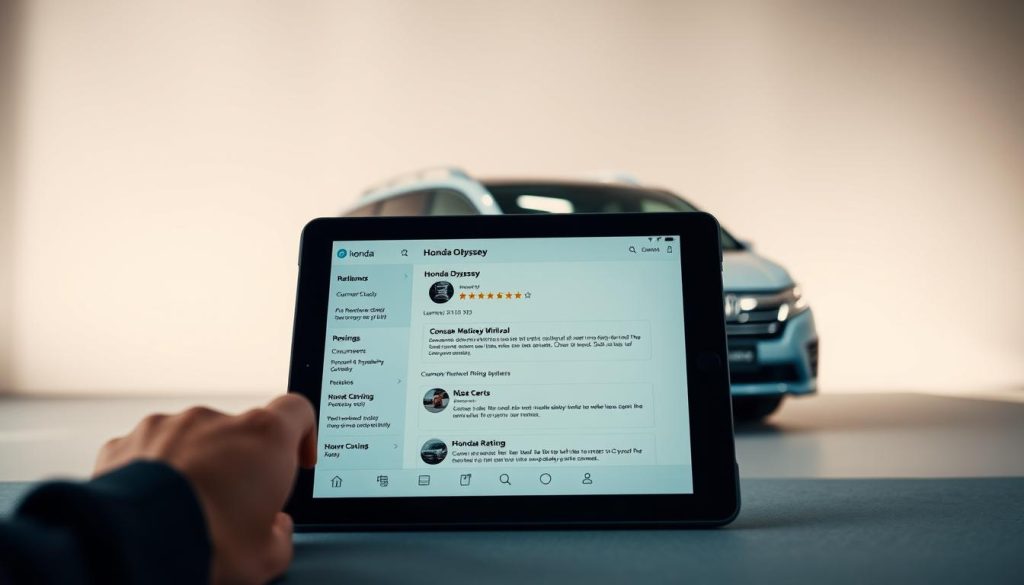 Consumer ratings Honda Odyssey